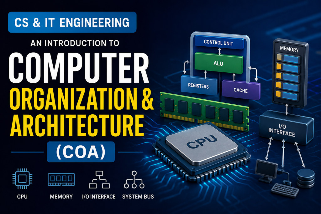 CS & IT Engineering: An Introduction to Computer Organization & Architecture (COA)